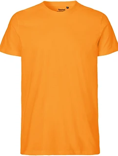 Neutral O 61001 Pánské tričko z bio bavlny 77.6101 okay orange