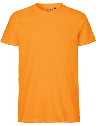 Neutral O 61001 Pánské tričko z bio bavlny 77.6101 okay orange Neutral O 61001 Pánské tričko z bio bavlny 77.6101 okay orange
