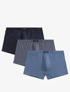 Atlantic 3MH-193 3-pack barva:tmavě modrá/modrá/šedá