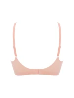 Jednoduchá košilová podprsenka Pink - Julimex