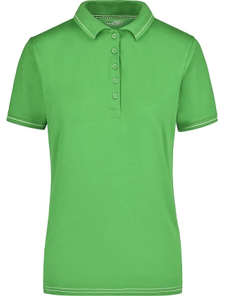 Daiber JN 568 Dámské žerzejové elastické polo 02.0568 lime green/white Daiber JN 568 Dámské žerzejové elastické polo 02.0568 lime green/white