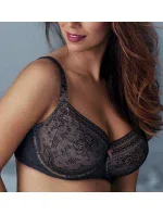 Fleur podprsenka s kosticí 5653 antracit - RosaFaia