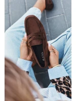 Loafersy Mokasyny Damské Ploché Tmavě hnědé Soreline Loafersy Mokasyny Damské Ploché Tmavě hnědé Soreline