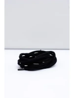 Černá kulatá tkaničky Corbby