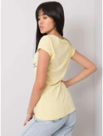 Tričko EM TS ES 21 531.14 světle žlutá Tričko EM TS ES 21 531.14 světle žlutá