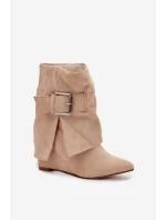 Boty na podpatku  model 217186 Step in style