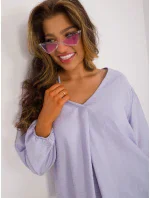 Halenka D60082M11180B světle modrá Halenka D60082M11180B světle modrá