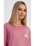 Dámské pyžamo dlouhé Kotě se šálou