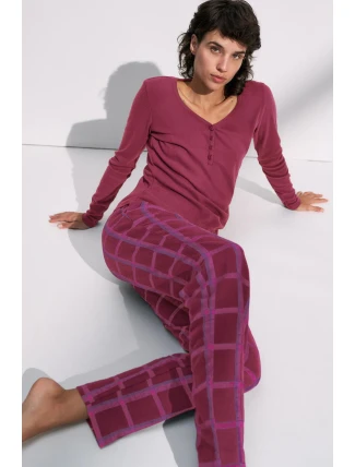 Mix & Match Tapered Trouser Flannel 02 X - PINK - TRIUMPH PINK - TRIUMPH