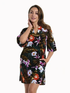 Style Loja tunika 8111 dark olive/black - Anita Classix