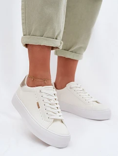 Sneakersy na platformě Big Star TT274805 bílé