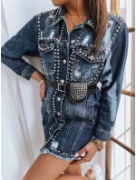 Džínové šaty KALUS modré FashionStreet EY2253