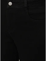 Dámské džíny mom fit s vysokým pasem černé FashionStreet UY2954