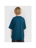 Chlapecké tričko oversize s potiskem 4F 4FJRAW25TTSHM3061-46S