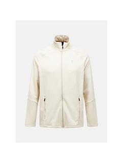 Pánská mikina PEAK PERFORMANCE M Rider Essentials Midlayer Zip Jacket, barva: béžová