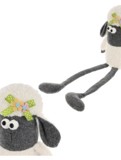 SITTING PIG 18CM SPRING DECORATION dětské