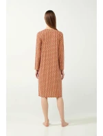 Vamp - Noční košile s retro potiskem a řasením 21031 - Vamp