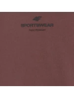 Pánské tričko 4F M2961 tmavě hnědé 4FWAW25TTSHM2961 80S pánské