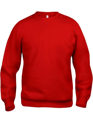 Clique Basic Roundneck Unisex mikina 67.2130 red Clique Basic Roundneck Unisex mikina 67.2130 red