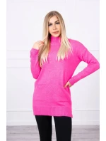 Stojanový svetr růžový Stojanový svetr růžový