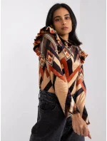 Halenka DHJ BZ 6533C 1.81P černá a béžová