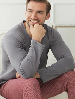 3674 PÁNSKÉ DLOUHÉ PYŽAMO RICARDO M–2XL