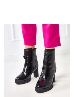 Boty na podpatku model 217947 Solea Boty na podpatku model 217947 Solea