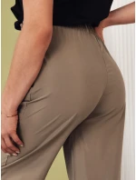 Dámské olivové kalhoty EUFRAZ FashionStreet UY2051