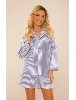 De Lafense 846 Taylor pyžamo dlouhé/r S-2XL rozepínací