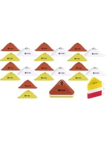 KUŽELY SLOUPKY TRÉNINKOVÉ ZNAČKY 20KS ČISTÉ 2 ZLEPŠIT