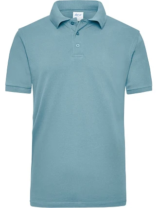 Daiber JN 801 Pánské pracovní piqué polo z těžké bavlny 02.0801 steel blue Daiber JN 801 Pánské pracovní piqué polo z těžké bavlny 02.0801 steel blue