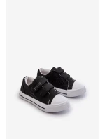 Dětské Tenisky Na Suchý Zip Big Star NN374111 Černé