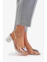 Sandály na podpatku  model 215721 Step in style