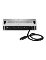 Thrustmaster 4060091 náboje a náboje černá, stříbrná