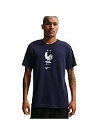 Pánské fotbalové tričko Nike FFF Soccer T-shirt navy blue IH2181 498 pánské
