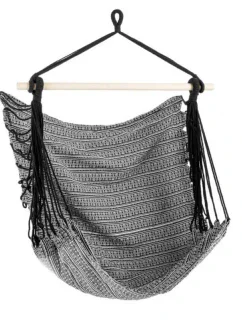 Houpací křeslo Spokey Bench Etno BK/WT 921917