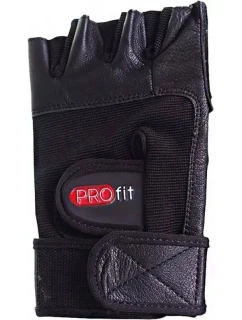 Kulturistické rukavice Pro 1615 černé - PROfit