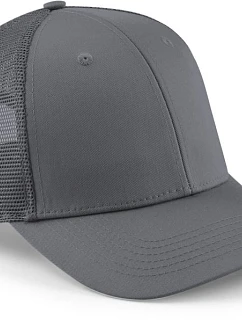 Beechfield B 646 6 panelová kšiltovka "Urbanwear Trucker" 53.0646 graphite grey