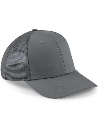 Beechfield B 646 6 panelová kšiltovka "Urbanwear Trucker" 53.0646 graphite grey