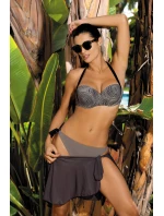 Nina Nero + Fango plavky M-295 moka s černou (117) - Marko Nina Nero + Fango plavky M-295 moka s černou (117) - Marko