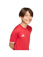 Adidas Dětské tričko Entrada 26 Tee červená JZ6674