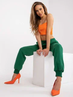 Tepláky EM DR 712.39P tmavě zelená