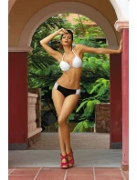 Plavky Miranda Bianco-Nero M-215 White and Black (172) - Marko Plavky Miranda Bianco-Nero M-215 White and Black (172) - Marko