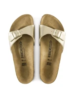 Dámské žabky Birkenstock Madrid Birko-Flor Gold regular wide (1016106) dámské Dámské žabky Birkenstock Madrid Birko-Flor Gold regular wide (1016106) dámské