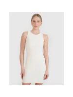 Dámské mini šaty z žebrovaného úpletu 4F 4FRSS25TDREF188-11S