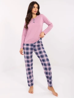 Pyžamo DU PI FP 004.03 tmavě růžové