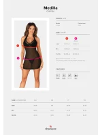 Jemná košilka Medilla chemise - Obsessive
