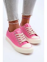 Nízké dámské tenisky Big Star NN274271 Růžové