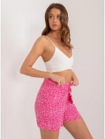 Šortky D73771M62393KA tmavě růžové Šortky D73771M62393KA tmavě růžové