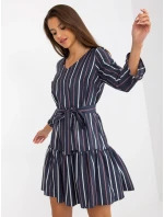 Dámské šaty LK SK 507973 tmavě modré Dámské šaty LK SK 507973 tmavě modré